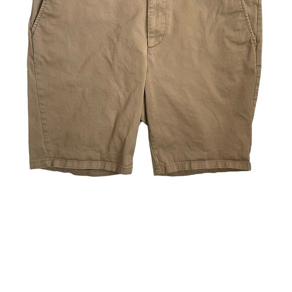 Old Navy Mens Chino Shorts 38 Tan Ultimate Slim Minimalistic Neutral Casual  - Picture 7 of 9